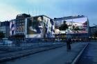 GENèVE, LE PONT DES BERGUES-PLACE DE LA FUSTERIE