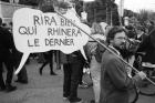 Manif pour le squat RHINO - Genève 1998