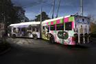 Habillage intégral trolleybus - pmu
