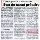 Article suite à Genève fait son conéma. Organisation Fonction Cinéma Genève