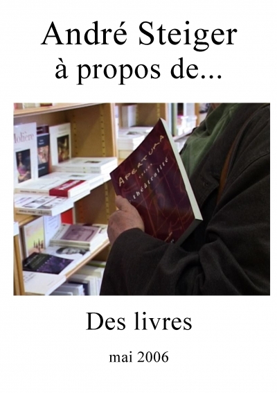 A propos de... les livres